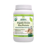 Herbal Secrets, Organic Brown Rice Protein Powder, 3 lbs